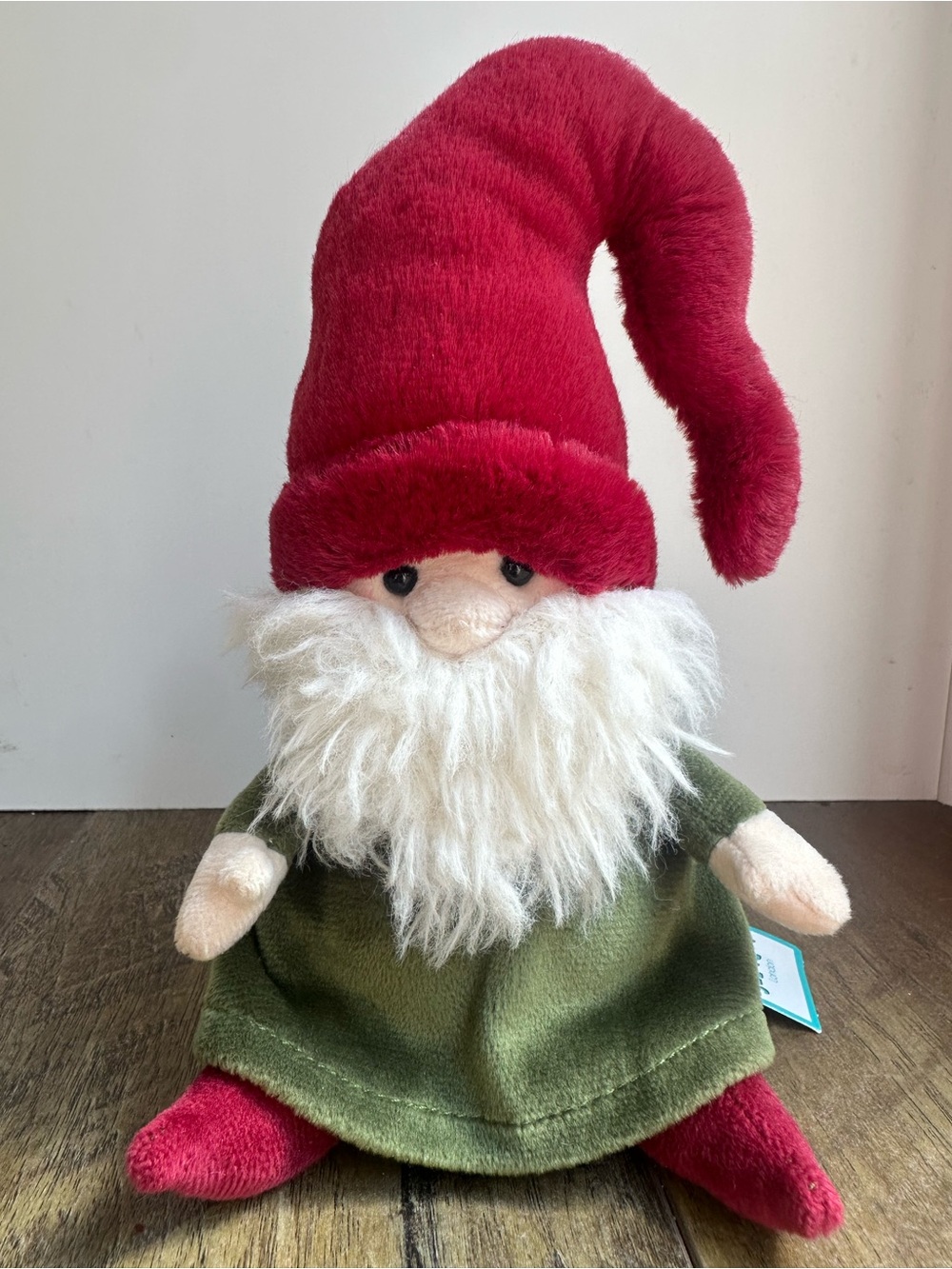NWT! RETIRED Jellycat Christmas Nisse Gnome Rudy Red